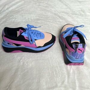 Women’s puma platforms.